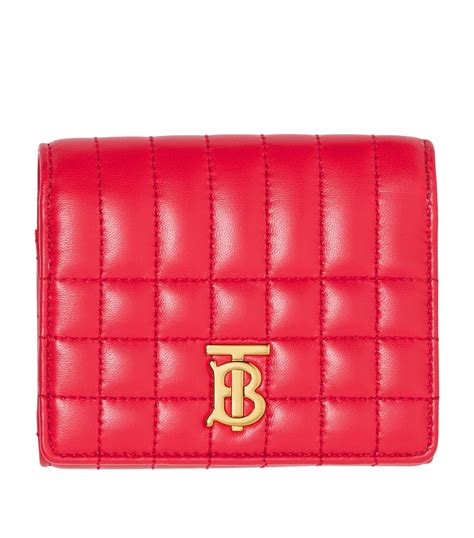 Burberry quilted wallet